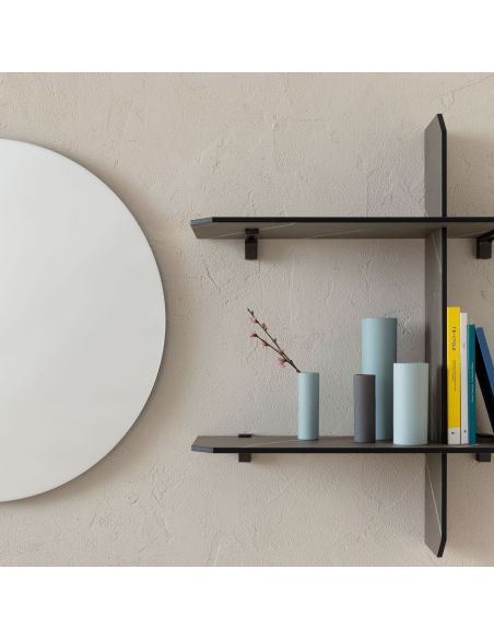 Specchio rotondo da parete Marko