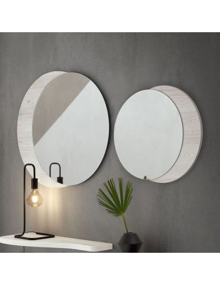 Specchio da parete rotondo Lauri