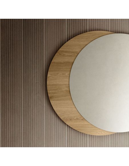 Specchio da parete rotondo Lauri