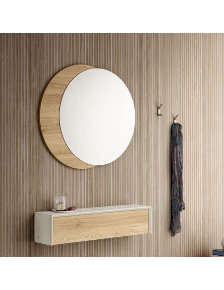 Specchio da parete rotondo Lauri