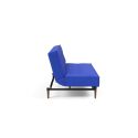 Divanetto letto una piazza e mezza uso quotidiano design nordico Split Back - 512 Elegance Ultramarine