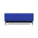 Divanetto letto una piazza e mezza uso quotidiano design nordico Split Back - 512 Elegance Ultramarine