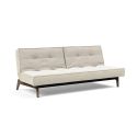 Divanetto letto una piazza e mezza uso quotidiano design nordico Split Back - 357 Taura Off White