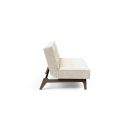 Divanetto letto una piazza e mezza uso quotidiano design nordico Split Back - 357 Taura Off White