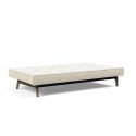 Divanetto letto una piazza e mezza uso quotidiano design nordico Split Back - 357 Taura Off White