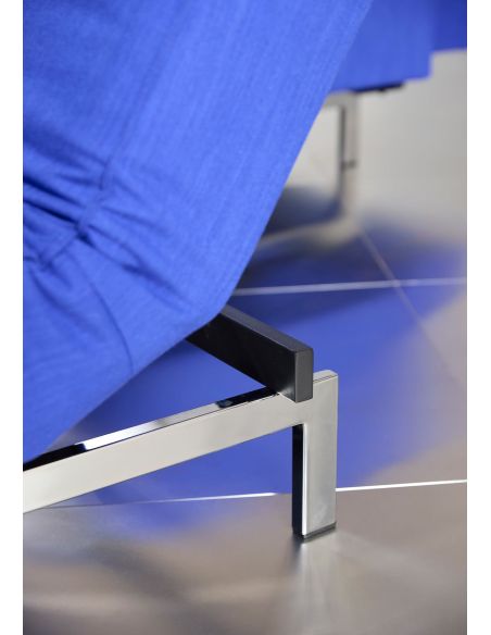 Poltrona design scandinavo con materasso a molle SplitBack - 512 Elegance Ultramarine