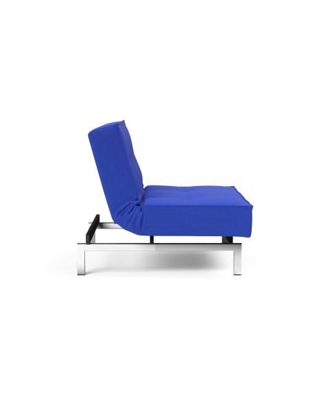 Poltrona design scandinavo con materasso a molle SplitBack - 512 Elegance Ultramarine
