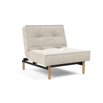 Poltrona design scandinavo con materasso a molle SplitBack - 512 Elegance Ultramarine 2