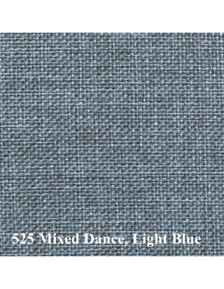 Poltrona design scandinavo in tessuto o velluto SplitBack Frej