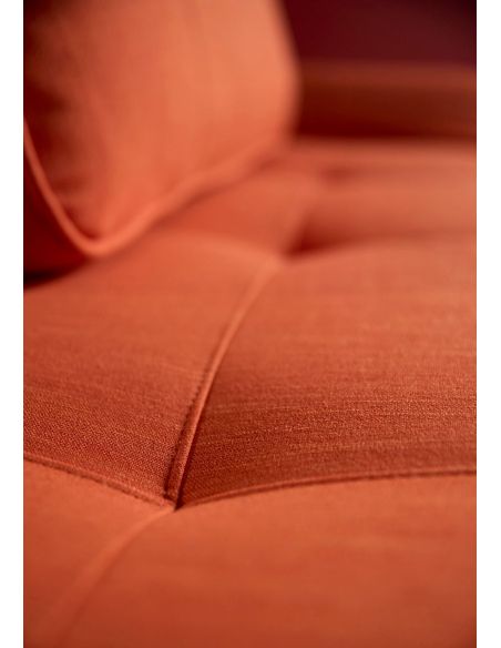 Divano letto singolo per camera ospiti con materasso a molle Zeal - 510 Elegance Orange Divano letto singolo per camera ospiti con materasso a molle Zeal - 510 Elegance Orange