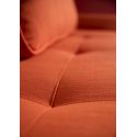 Divano letto singolo per camera ospiti con materasso a molle Zeal - 510 Elegance Orange