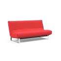 Divano letto Minimum matrimoniale reclinabile materasso classico 140 x 200 cm - 511 Elegance Red