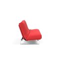 Divano letto Minimum matrimoniale reclinabile materasso classico 140 x 200 cm - 511 Elegance Red