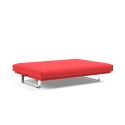 Divano letto Minimum matrimoniale reclinabile materasso classico 140 x 200 cm - 511 Elegance Red