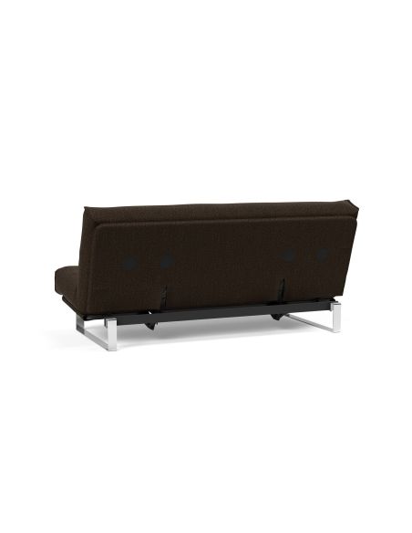 Divano letto Minimum materasso a molle sfoderabile - 358 Taura Chocco