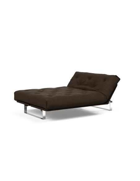 Divano letto Minimum materasso a molle sfoderabile - 358 Taura Chocco