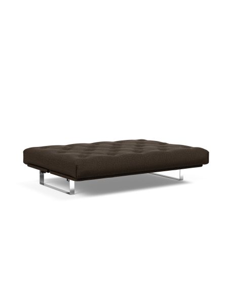 Divano letto Minimum materasso a molle sfoderabile - 358 Taura Chocco
