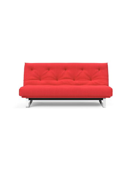 Divano letto Minimum materasso a molle sfoderabile - 511 Elegance Red