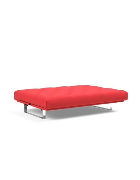Divano letto Minimum materasso a molle sfoderabile - 511 Elegance Red
