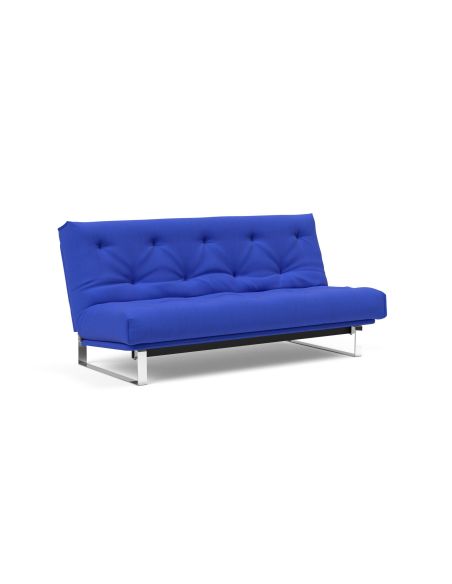 Divano letto Minimum materasso a molle sfoderabile - 512 Elegance Ultramarine