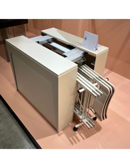 Tavolo consolle allungabile con sedie Glen Tavolo consolle allungabile con sedie Glen