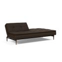 Divano letto una piazza e mezza design scandinavo 210 cm Dublexo - 358 Taura Chocco