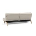 Divano letto una piazza e mezza design scandinavo 210 cm Dublexo - 527 Mixed Dance Natural