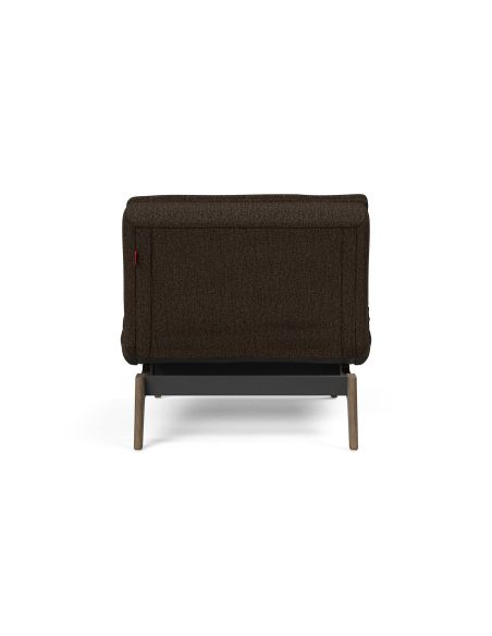 Poltrona moderna in tessuto trasformabile per camera o salotto Dublexo - 358 Taura Chocco Poltrona moderna in tessuto trasformabile per camera o salotto Dublexo - 358 Taura Chocco