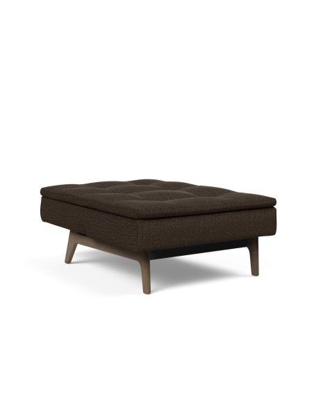 Poltrona moderna in tessuto trasformabile per camera o salotto Dublexo - 358 Taura Chocco Poltrona moderna in tessuto trasformabile per camera o salotto Dublexo - 358 Taura Chocco