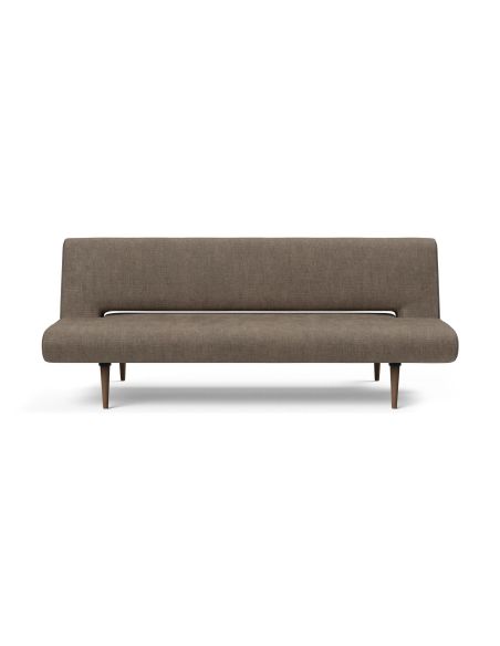 Divano letto design moderno in tessuto materasso a molle 200 cm Unfurl - 411 Esina Cedar Brown Divano letto design moderno in tessuto materasso a molle 200 cm Unfurl - 411 Esina Cedar Brown