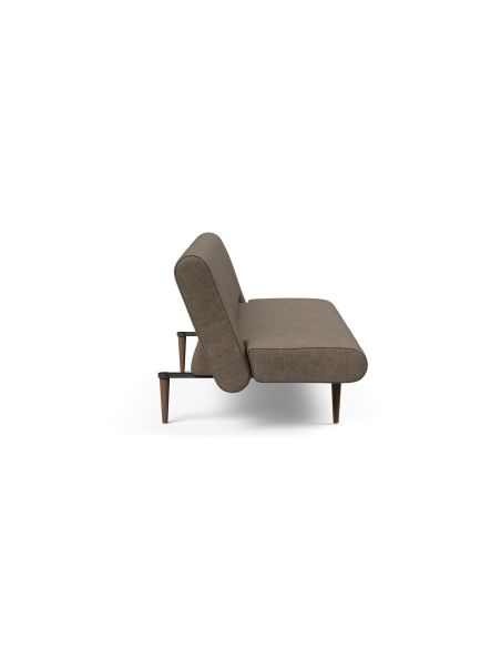 Divano letto design moderno in tessuto materasso a molle 200 cm Unfurl - 411 Esina Cedar Brown Divano letto design moderno in tessuto materasso a molle 200 cm Unfurl - 411 Esina Cedar Brown