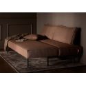 Divano letto uso quotidiano materasso a molle Sly - 359 Taura Cappuccino