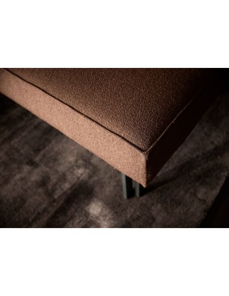 Divano letto uso quotidiano materasso a molle Sly - 359 Taura Cappuccino