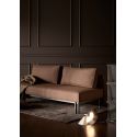 Divano letto uso quotidiano materasso a molle Sly - 359 Taura Cappuccino