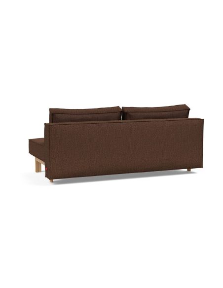 Divano letto alla francese Sly Wood - 359 Taura Cappuccino