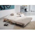 Divano letto matrimoniale trasformabile Cubed - 612 Linen Sand Grey