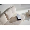 Divano letto matrimoniale trasformabile Cubed - 612 Linen Sand Grey