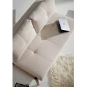 Divano letto matrimoniale trasformabile Cubed - 612 Linen Sand Grey