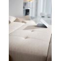 Divano letto matrimoniale trasformabile Cubed - 612 Linen Sand Grey