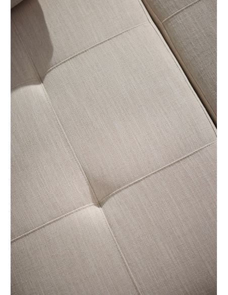 Divano letto matrimoniale trasformabile Cubed - 612 Linen Sand Grey