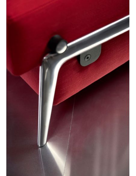Poltrona letto trasformabile letto singolo design moderno Cubed - 511 Elegance Red
