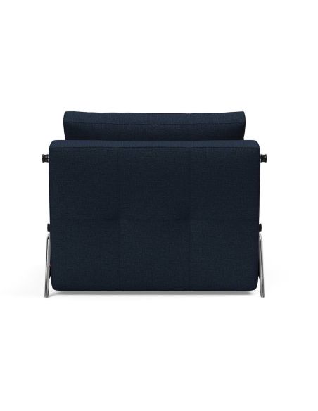 Poltrona letto trasformabile letto singolo design moderno Cubed - 528 Mixed Dance Blue