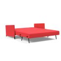 Divano letto con braccioli Cubed Arm 160 - 511 Elegance Red