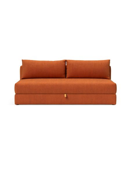 Divano letto matrimoniale con contenitore per uso quotidiano Osvald - 412 Esina Rust Orange Divano letto matrimoniale con contenitore per uso quotidiano Osvald - 412 Esina Rust Orange