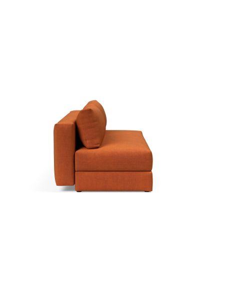 Divano letto matrimoniale con contenitore per uso quotidiano Osvald - 412 Esina Rust Orange Divano letto matrimoniale con contenitore per uso quotidiano Osvald - 412 Esina Rust Orange
