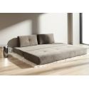Divano letto singolo o matrimoniale piccole dimensioni Sigmund - 411 Esina Cedar Brown