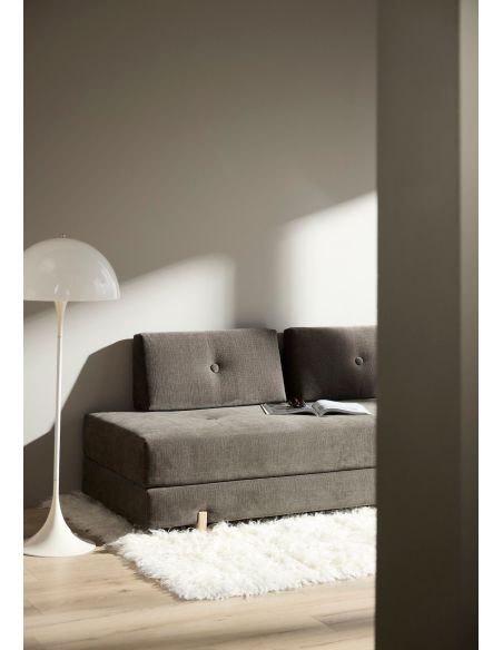 Divano letto singolo o matrimoniale piccole dimensioni Sigmund - 411 Esina Cedar Brown Divano letto singolo o matrimoniale piccole dimensioni Sigmund - 411 Esina Cedar Brown