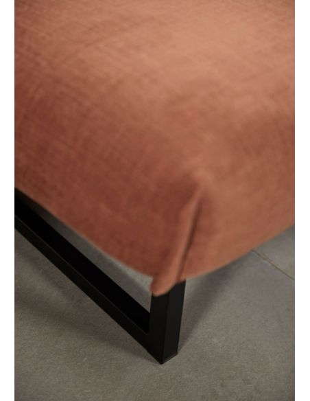 Divano letto matrimoniale sfoderabile Fraction 140 - 412 Esina Rust Orange Divano letto matrimoniale sfoderabile Fraction 140 - 412 Esina Rust Orange