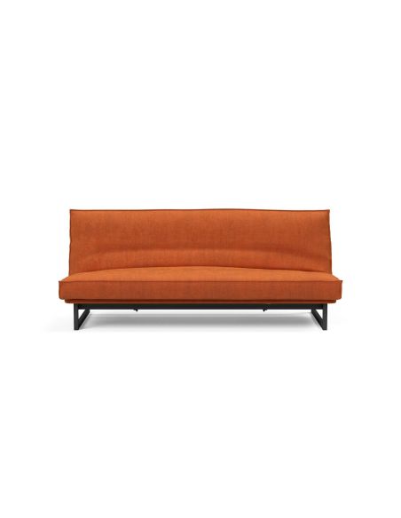 Divano letto sfoderabile Fraction 120 - 412 Esina Rust Orange