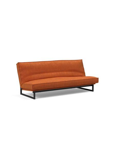 Divano letto sfoderabile Fraction 120 - 412 Esina Rust Orange